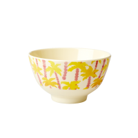 Palm Tree Print Small Melamine Bowl By Rice DK